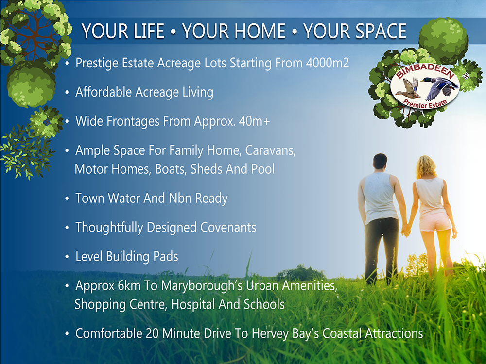 Lot 19 Bimbadeen Drive, MARYBOROUGH, QLD 4650 AUS